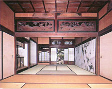 上屋敷「次ノ間」より「上ノ間」をみる